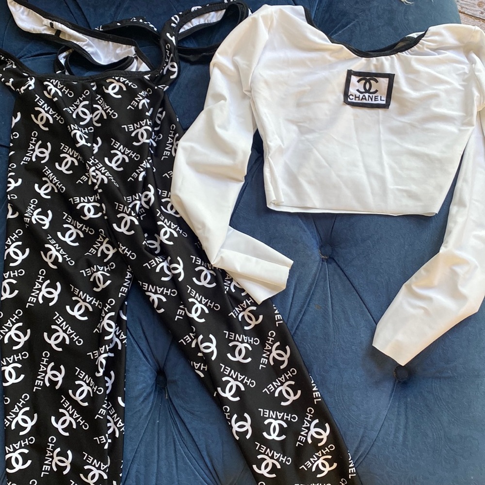 Chanel jump suit
